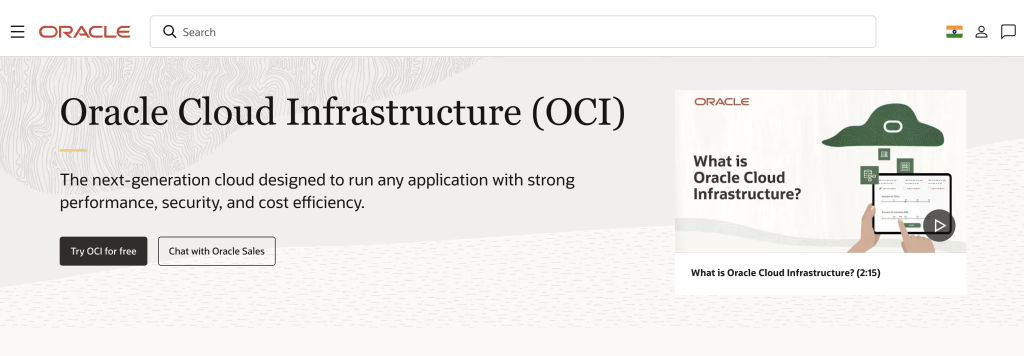 Oracle Cloud Infrastructure (OCI)