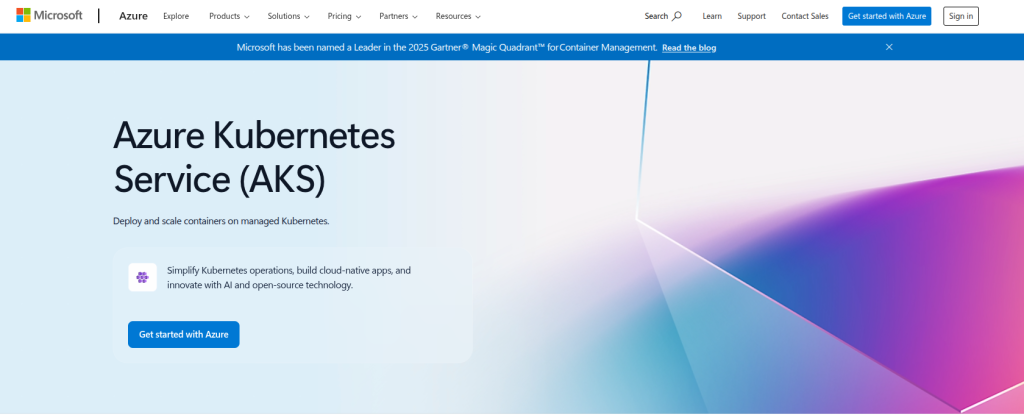 Azure Kubernetes Service 