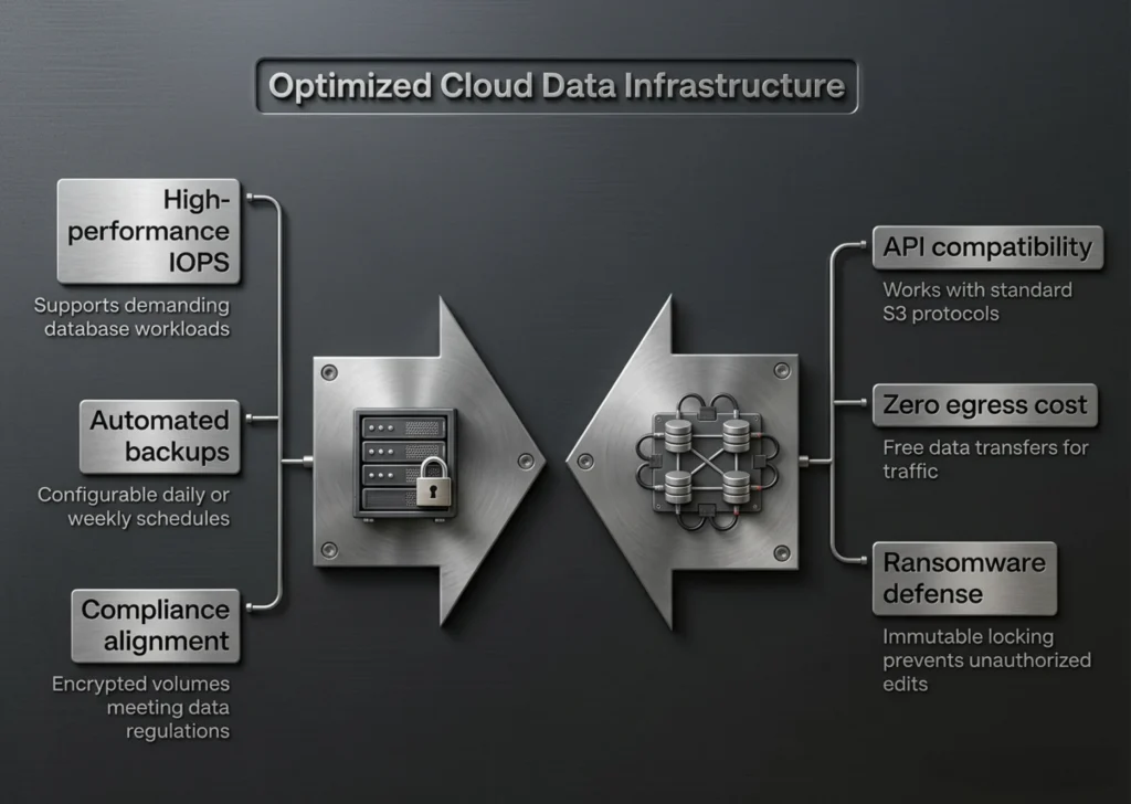 Difference between block storage and object storage