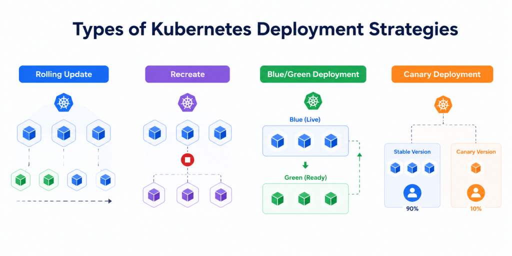 types of kubernetes