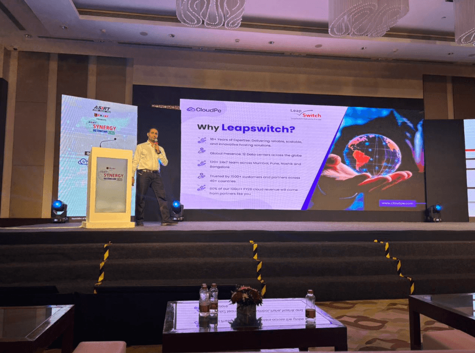 Synergy Conclave Event 2025 | Cloudpe Gold Sponsor