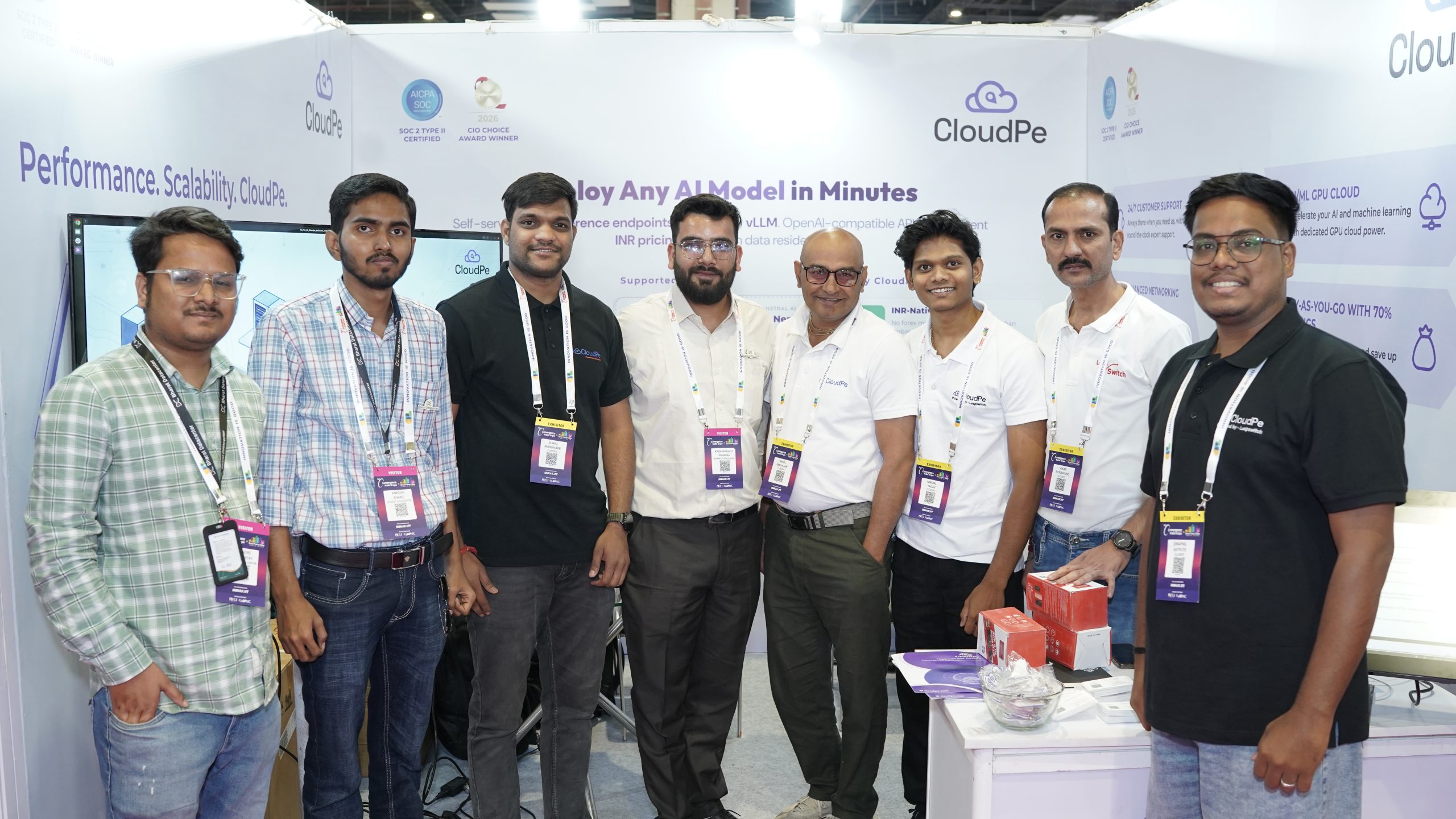 CloudPe at Convergence India Expo 2026: Where India’s Digital Future Took Shape