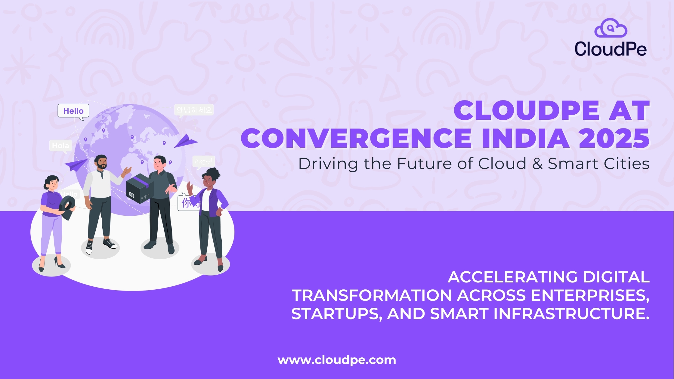 CloudPe at Convergence India & Smart Cities India Expo 2025: Driving Innovation, Collaboration, and the Future of Technology